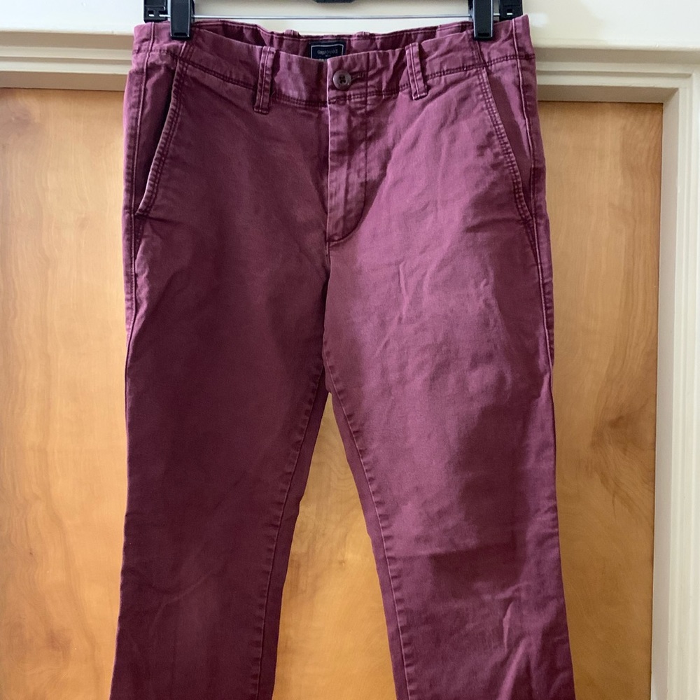 Maroon Gap Khaki